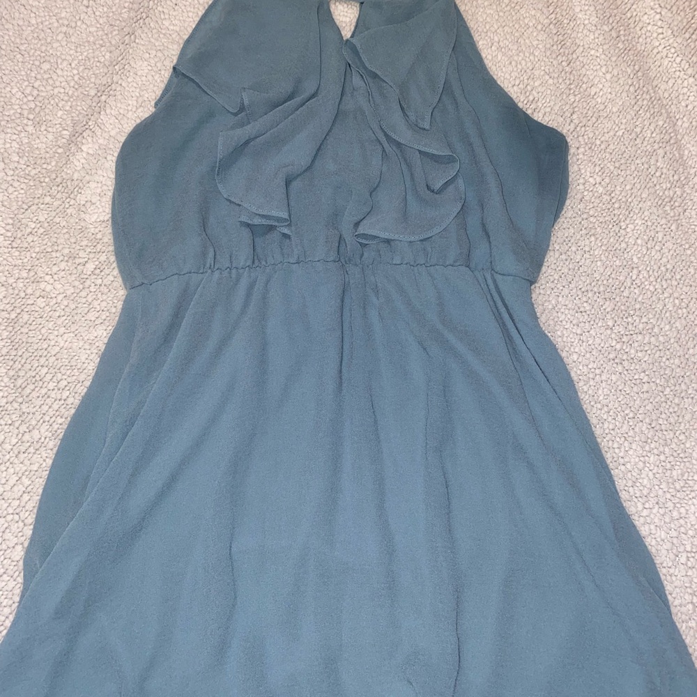 Elegant Teal Dress